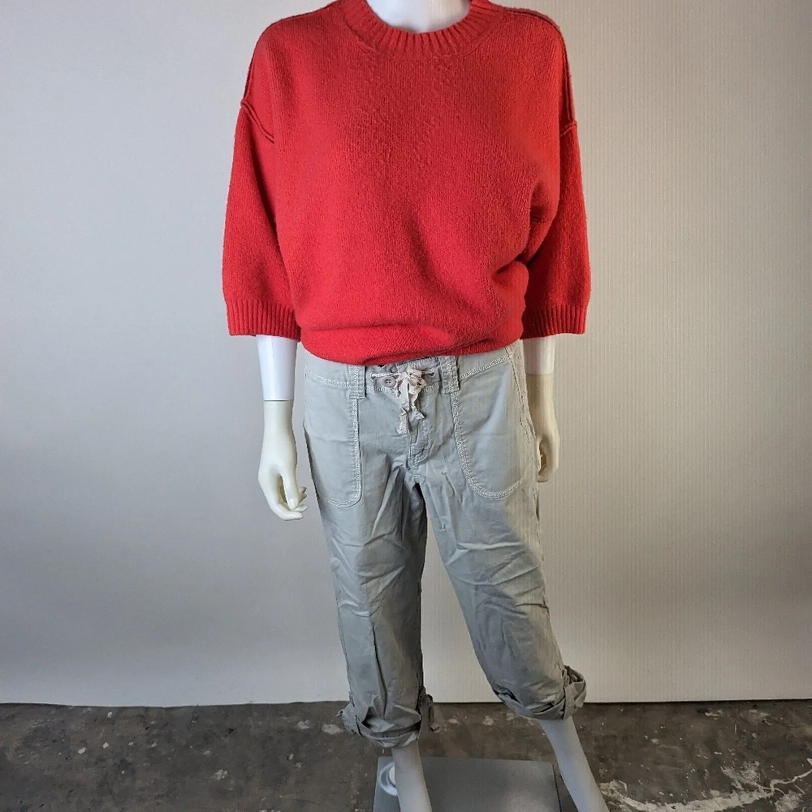 Anthropology Moth Oversized Wool Sweater - Small