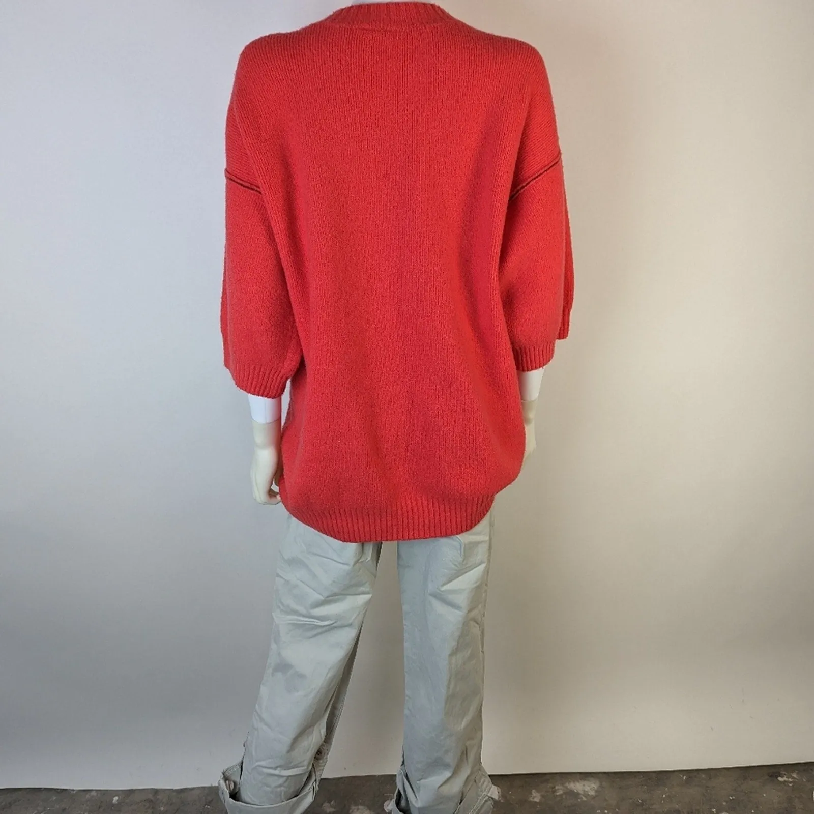 Anthropology Moth Oversized Wool Sweater - Small