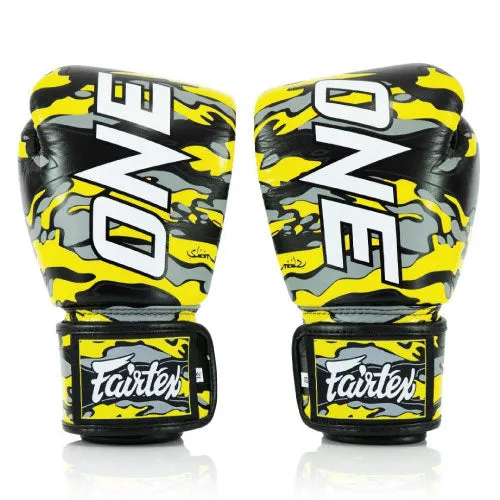 Fairtex ONE X Mr Sabotage Boxing Gloves