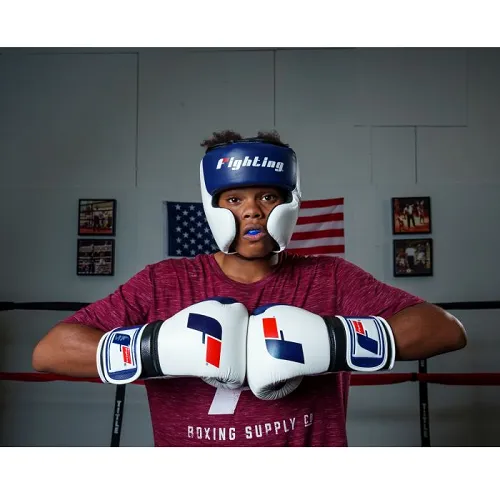 Fighting Force Leather Boxing Gloves