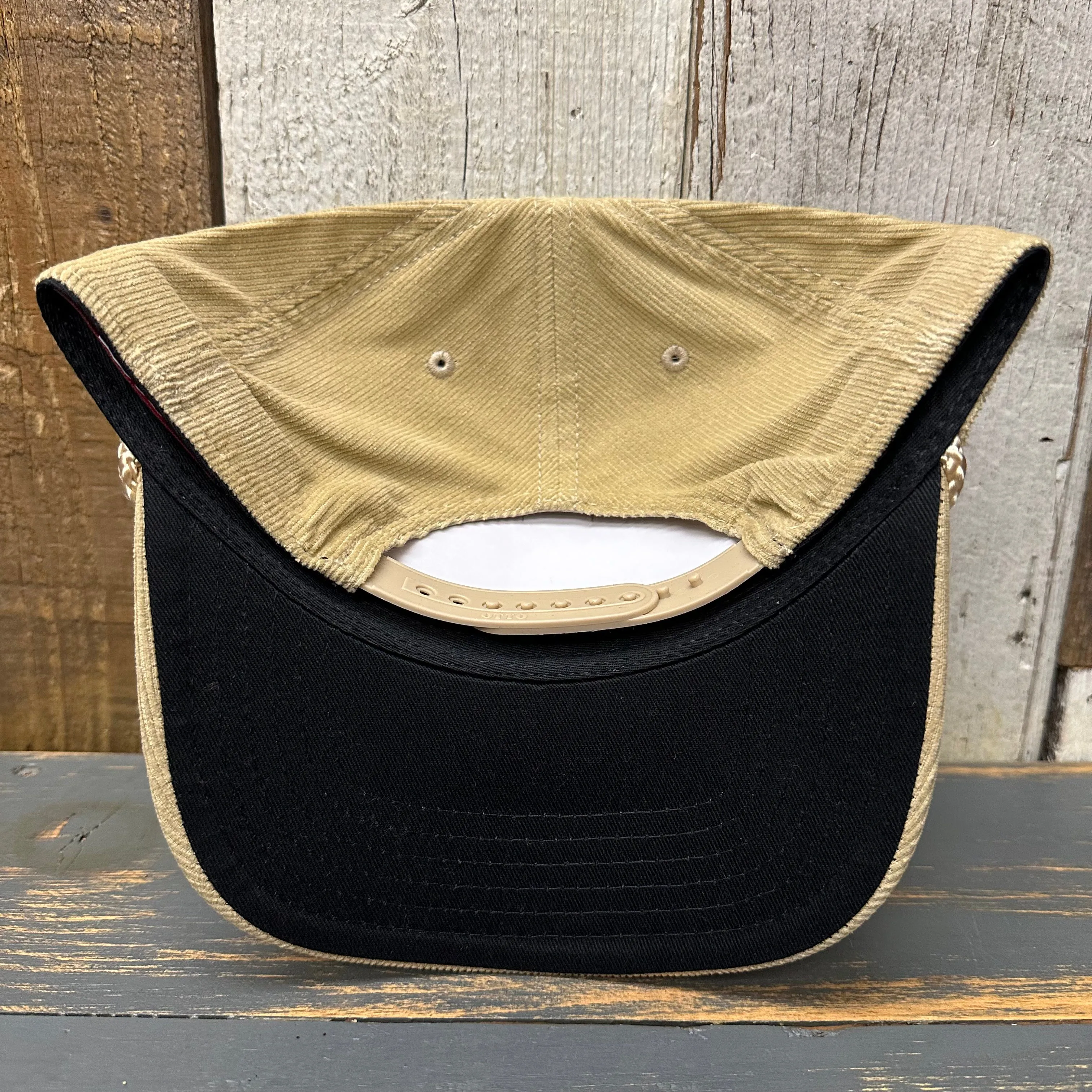 Hermosa Beach GOLF CARTS & YOGA PANTS Corduroy Baseball Cap - Khaki