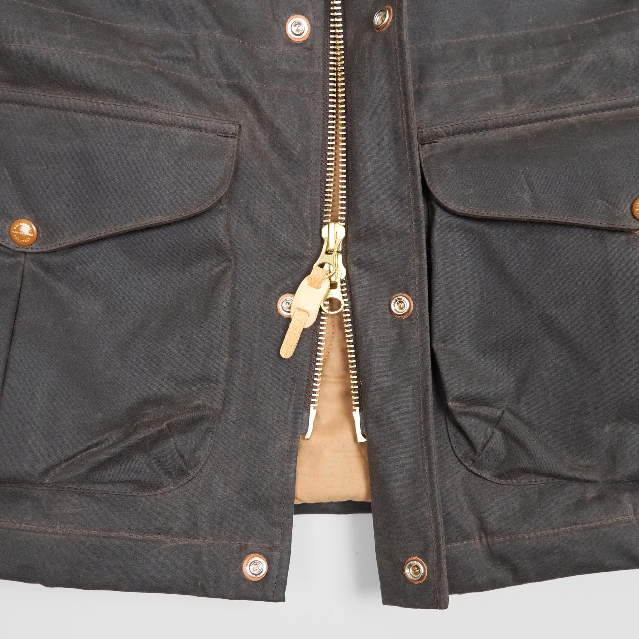 Manifattura Ceccarelli Waxed Fisherman Parka