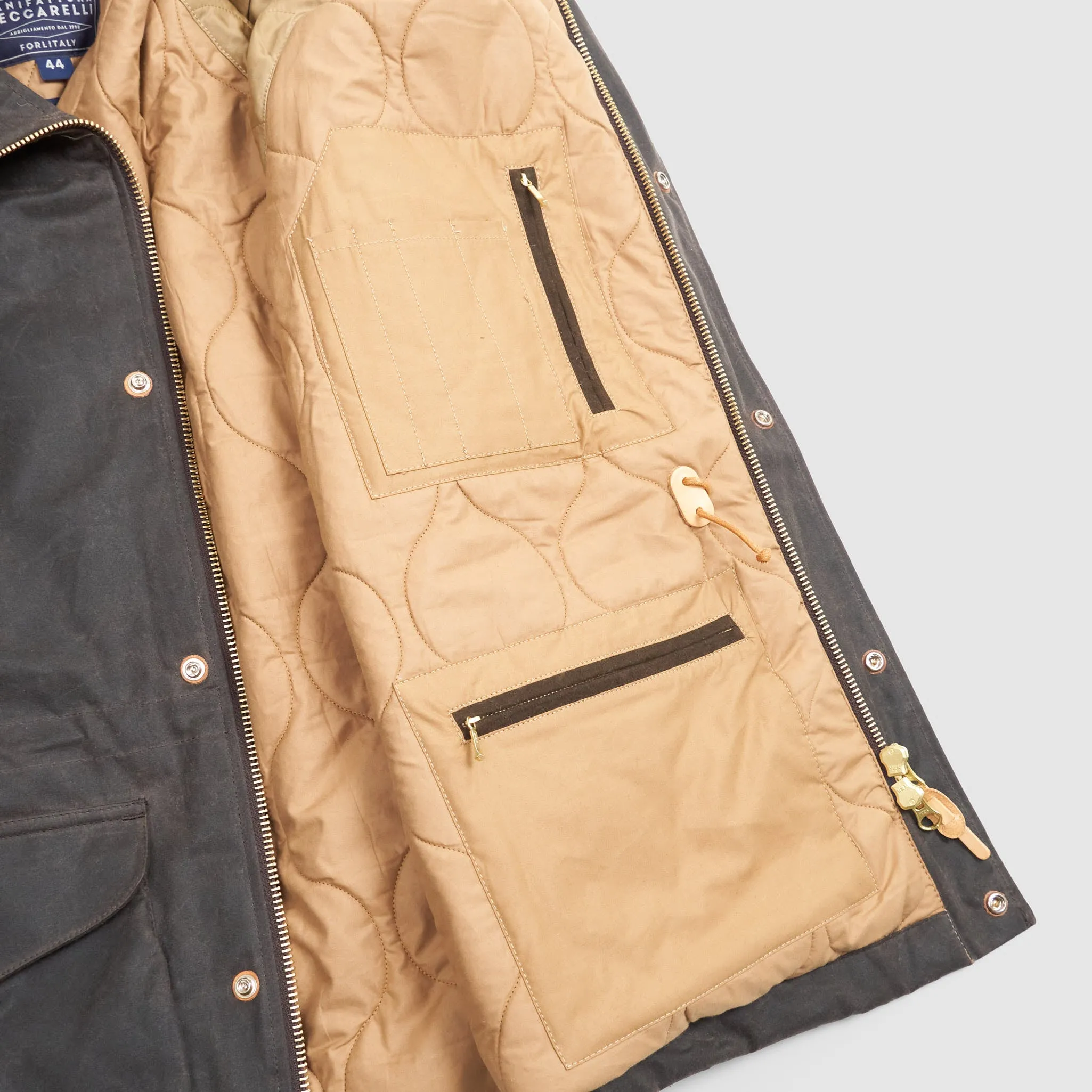 Manifattura Ceccarelli Waxed Fisherman Parka