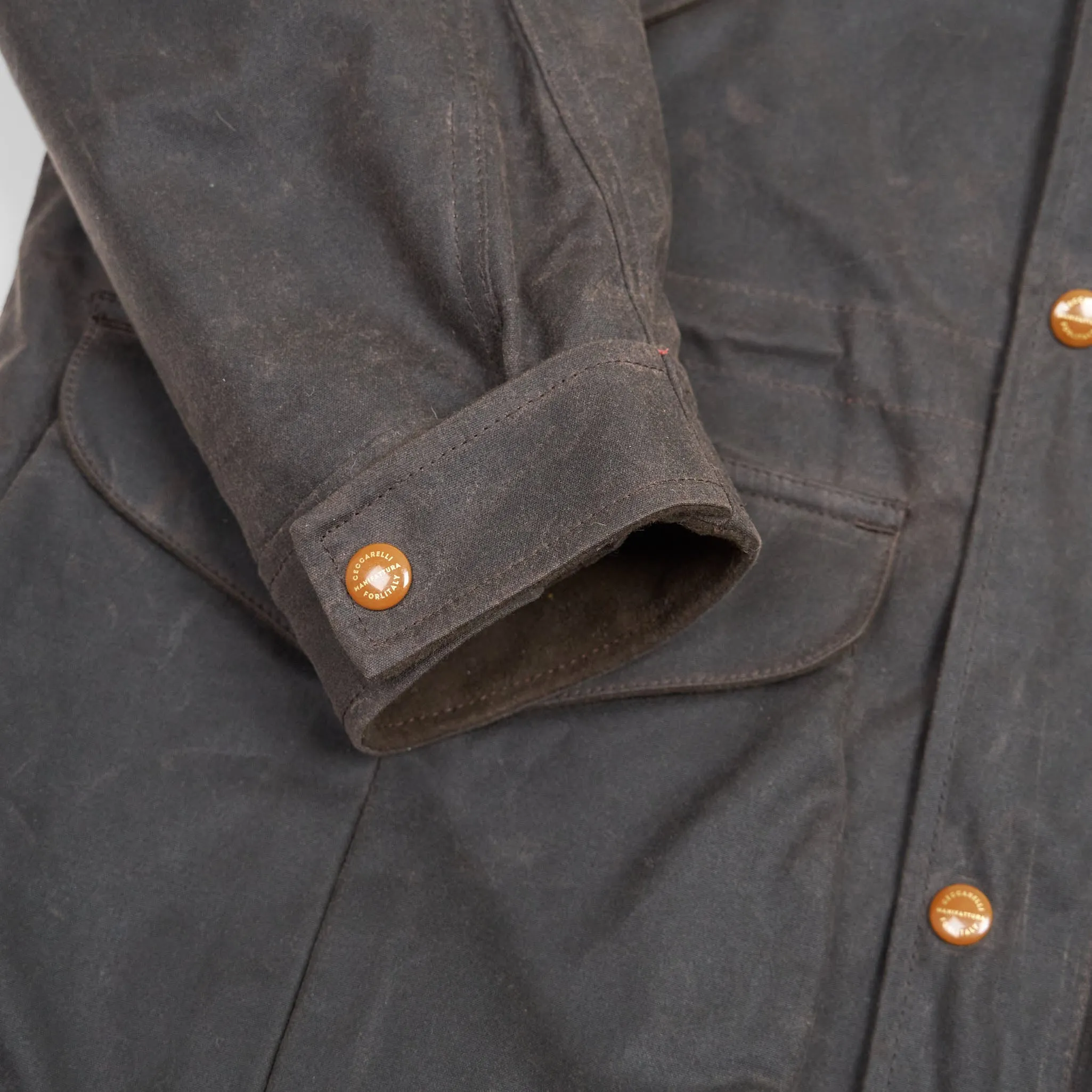Manifattura Ceccarelli Waxed Fisherman Parka
