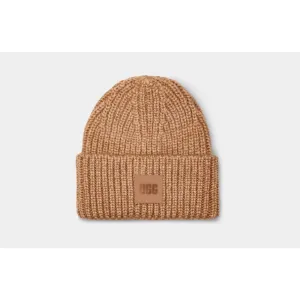 UGG Chunky Rib Beanie IN Camel